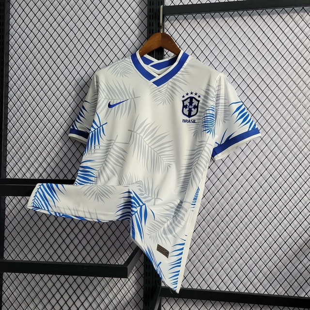 Nova camisa da seleção brasileira edição especial branca 22-23