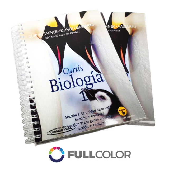 CURTIS Biología 7 Ed - Tienda - FullcolorArte