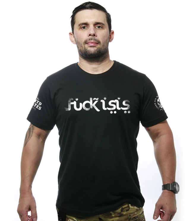 Camiseta Fuck ISIS Preta - Team Six