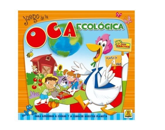 Juego De La Oca Ecol Gica Implas El Arca Del Juguete