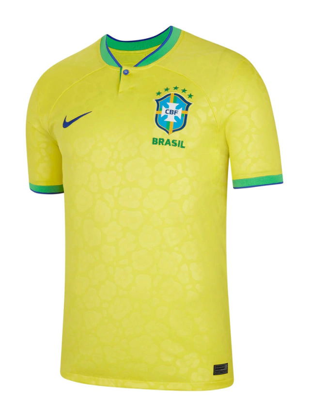 Camisa Brasil Titular 22/23 - VERSÃO JOGADOR