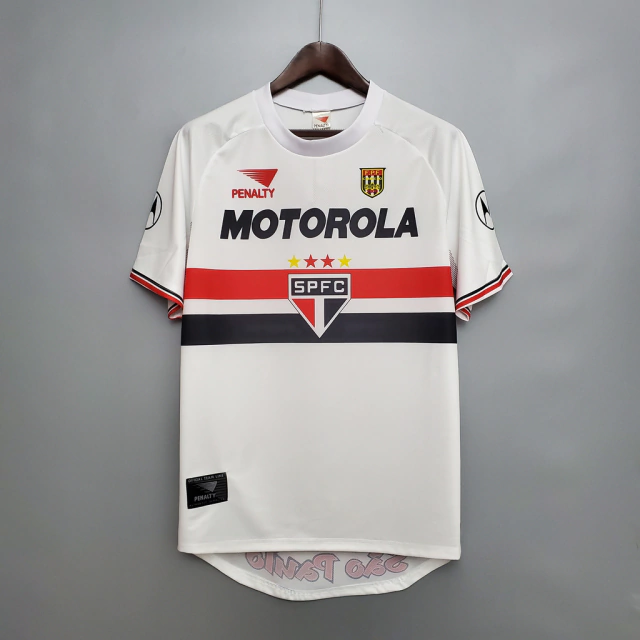Camisa São Paulo Retrô Motorola 1999/2000