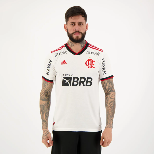 Camisa Flamengo II 22/23 - Torcedor c/ Todos Patrocínios