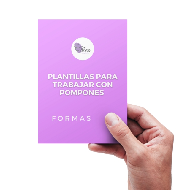 Plantillas para pompones: formas - Alas terapéutico