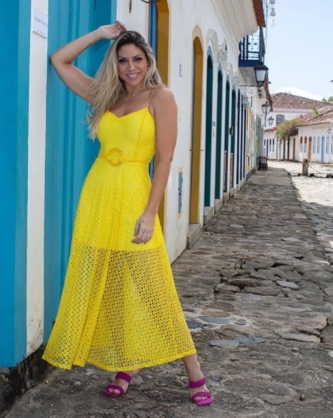 Vestido Renda Smile - Comprar em Luciane Prado Store