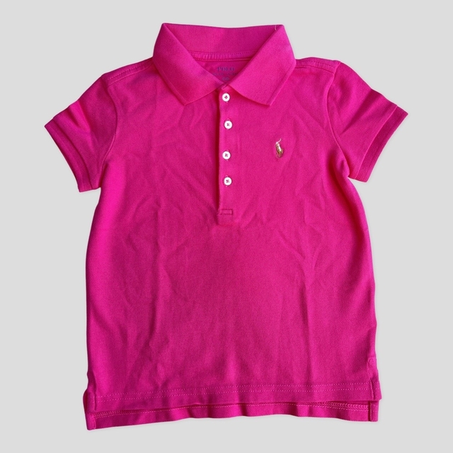 Camisa feminina Polo Ralph Lauren Rosa - Babyimports