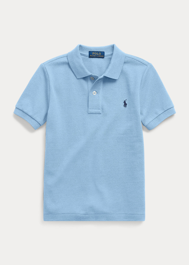 Camisa Polo Ralph Lauren Azul claro Kids - Babyimports