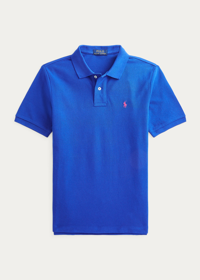 Camisa Polo Ralph Lauren Azul Infantil - Babyimports