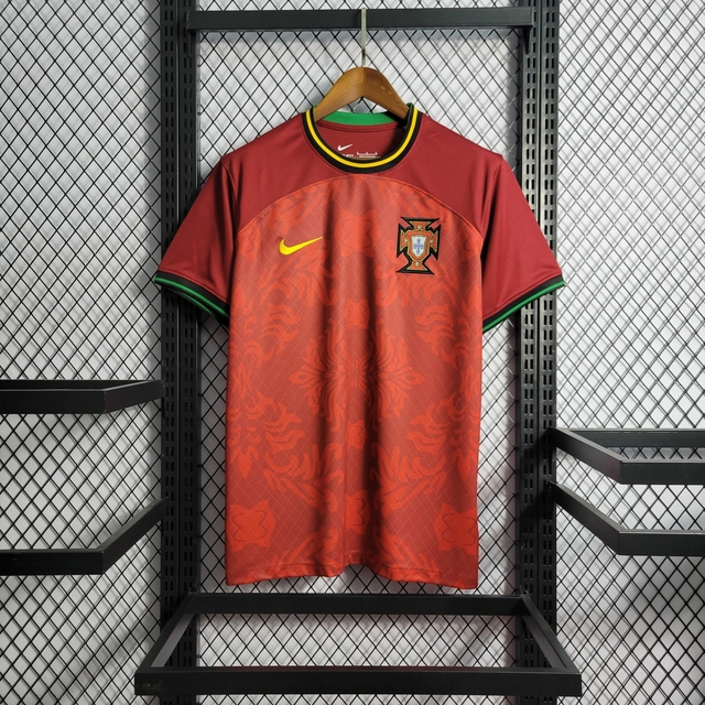 Camisa Portugal 22/23 - Torcedor Nike Masculina - Vermelha
