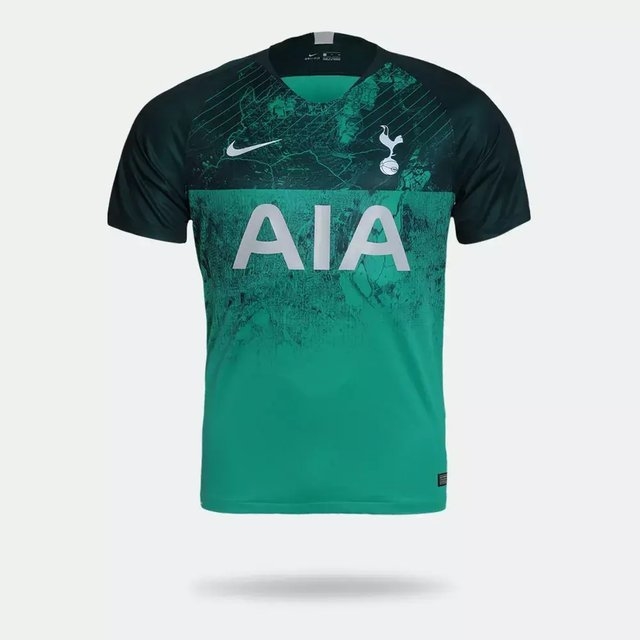 Camisa Tottenham III 21/22 Jogador Nike Masculina - Roxa com Verde