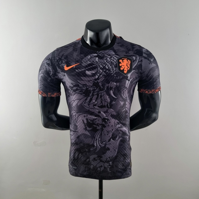 Camisa da Holanda Edição Especial Preta 2022 - Versão Torcedor - MR2 Store