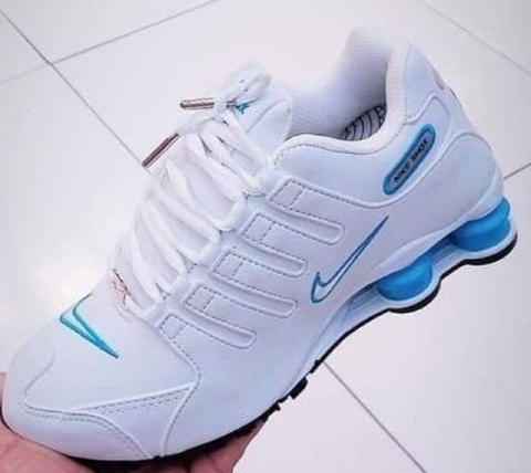 Nike Shox Branco/azul - Comprar em Mandella Shoes