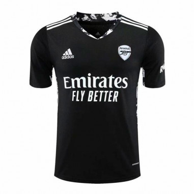 Camisa Arsenal Goleiro Adidas 2020/21 Masculino Torcedor - Preto