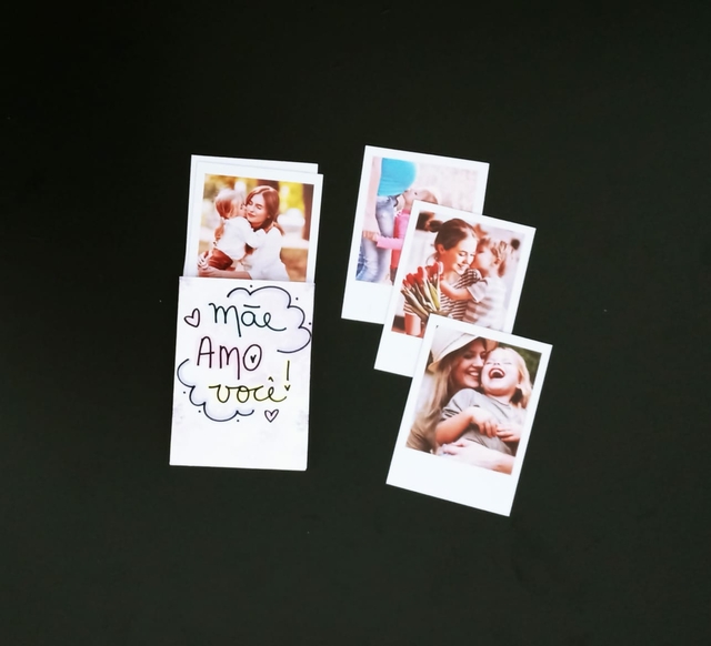 Lembrancinha Foto Polaroid imantada dia das mães