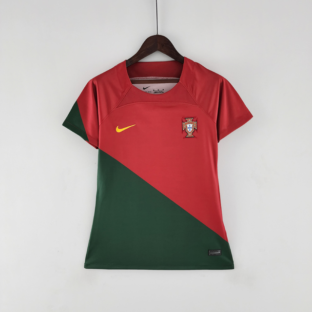 Camisa Portugal Home 2022/2023 - Feminina