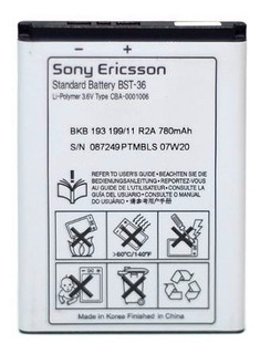 Bateria Bst-33 P Sony Ericsson K790i C903 F305 K550i