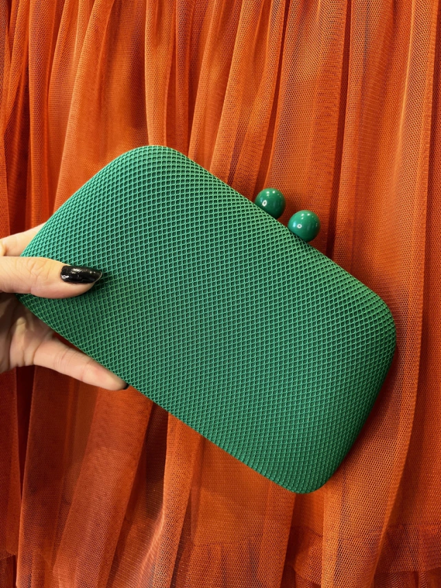 CLUTCH VERDE | TDP2318VD - Buy in The Dressing Project