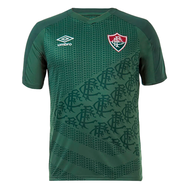 Camisa de treino do Fluminense FC | Training 22/23 Umbro | Masculina  (Versão Torcedor) - Verde Oliva