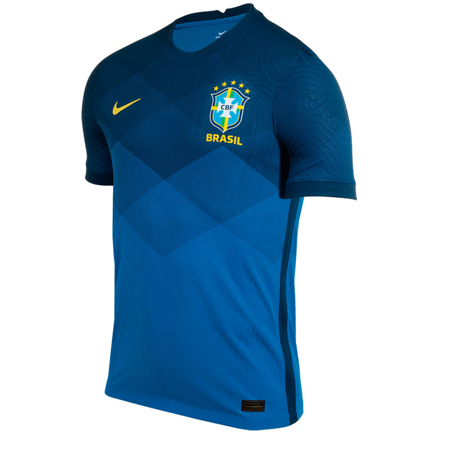 Camisa reserva da Seleção Brasileira | Away 2020/2021 Nike | Masculina  (Versão Torcedor) - Azul