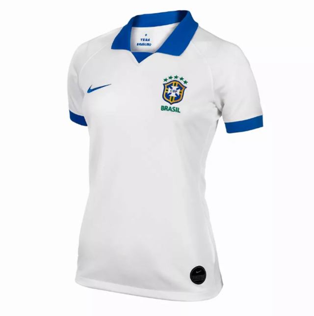 Camisa Feminina Seleção Brasileira Third III 2019/2020 - Nike - (Torcedor)  - Branca