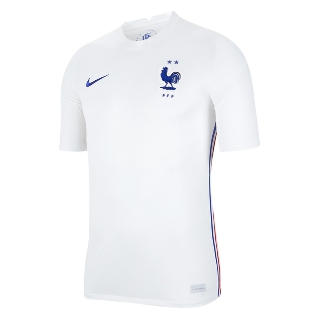 Camisa Seleção da França Reserva II 2020/2021 - Nike - Masculina (Torcedor)  - Branca
