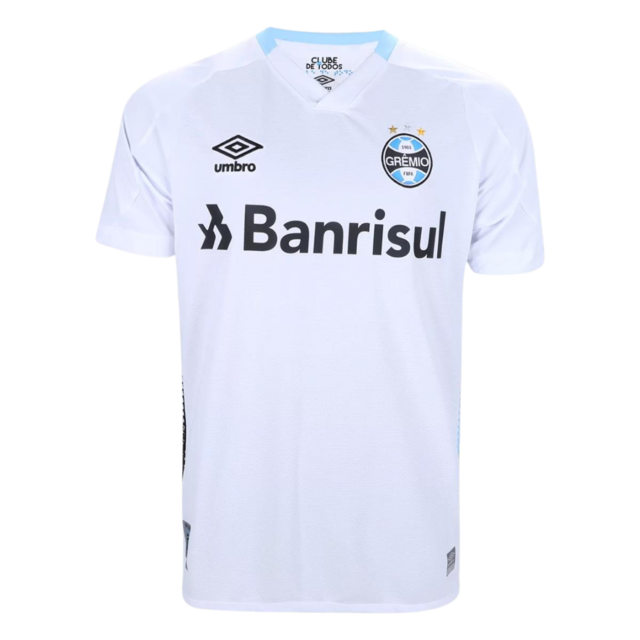 Camisa reserva do Grêmio | Away 22/23 Umbro | Masculina (Versão Torcedor) -  Branca