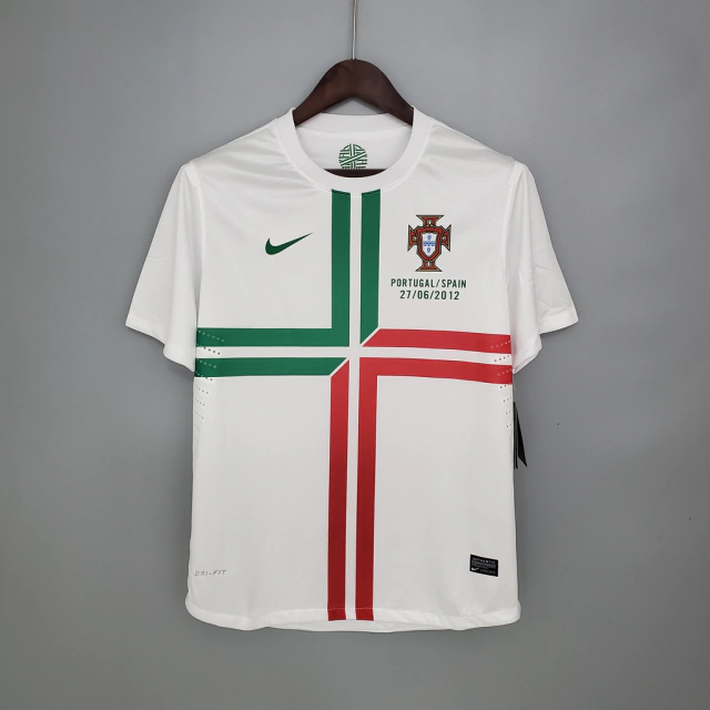 Camisa Portugal Away 2012 Torcedor Nike Masculina - Branca