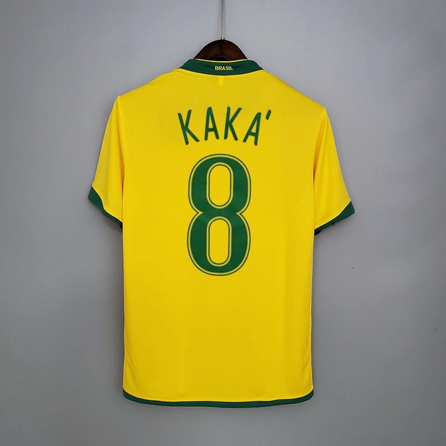 Camisa do Brasil da Copa de 2006 Amarela Nike Torcedor - Masculina