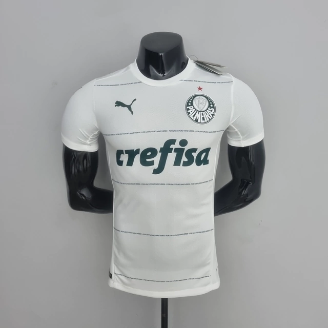 Camisa do Palmeiras Branca 2022 Puma Player Version - Masculina