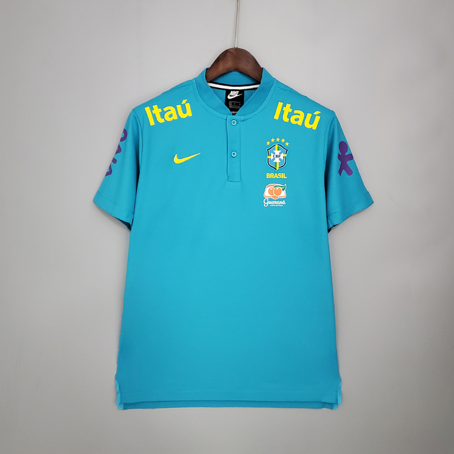 Camisa Brasil Azul - Treino