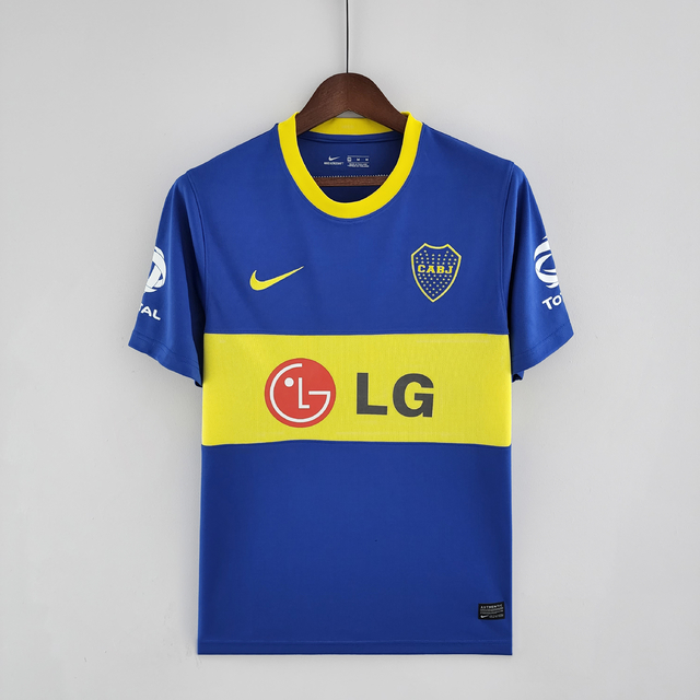 Camisa Retrô Boca Juniors 2010 - Versão Torcedor