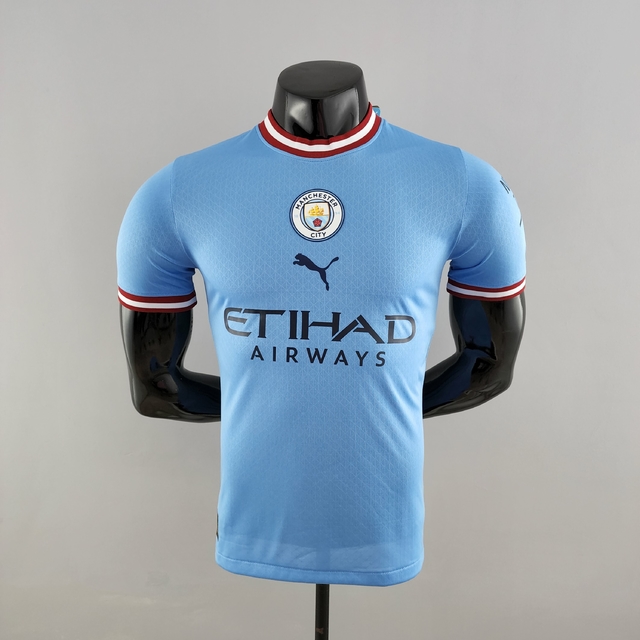 Camisa Manchester City I 22/23 - Versão Jogador