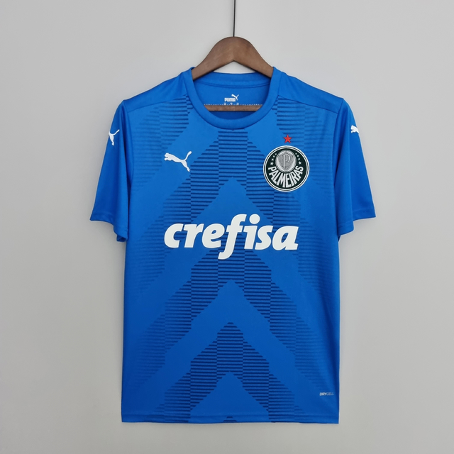 Camisa Palmeiras Goleiro (22/23) - Azul - Versão Torcedor