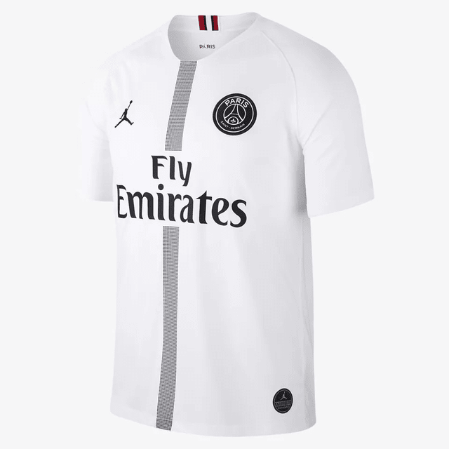 Camisa Paris Saint-Germain Jordan III 18/19 Torcedor Nike Masculina - Branco