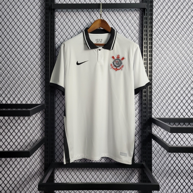 Camisa Corinthians I 20/21 - Masculina Nike Torcedor - Branca