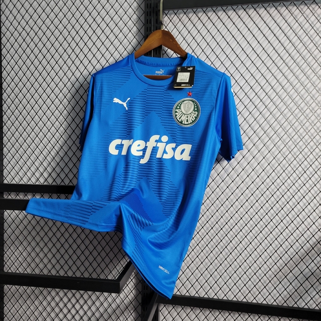 Camisa Palmeiras 22/23 Goleiro Puma Masculina - Azul