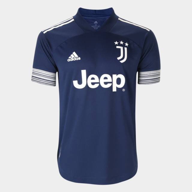 Camisa Juventus Away 20/21 - Masculina Adidas Torcedor - Azul Escuro