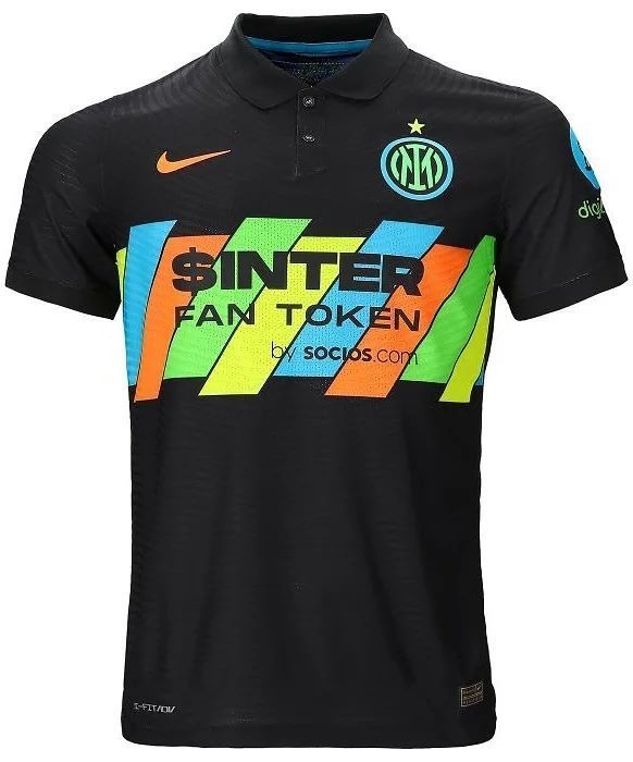 Camisa Inter de Milão 21/22 Masculina Nike Torcedor - Preta