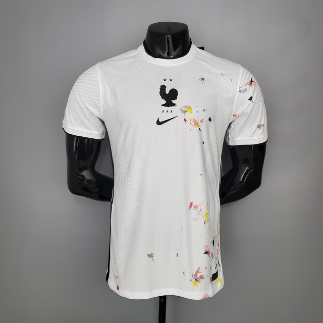 Camisa Seleção França Concept Edition 21/22 Jogador Nike Masculina - Branco