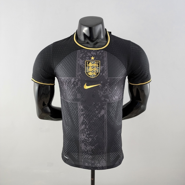 Camisa Seleção INGLATERRA Black Edition - Jogador 22/23 - Nike - Preta