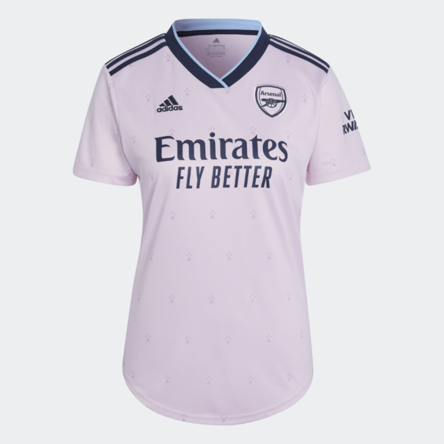 Camisa Arsenal Third 22/23 - Adidas Feminina - Rosa