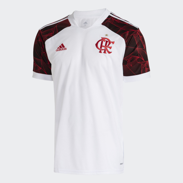 Camisa Flamengo II 21/22 Branca - Adidas - Masculino Torcedor