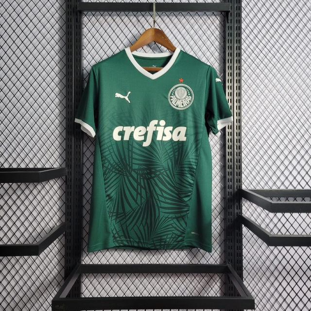 Camisa do Palmeiras Home 22/23 Versão Torcedor Puma Masculina - Verde