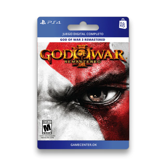 GOD OF WAR 3 REMASTERED - PS4 CUENTA PRIMARIA
