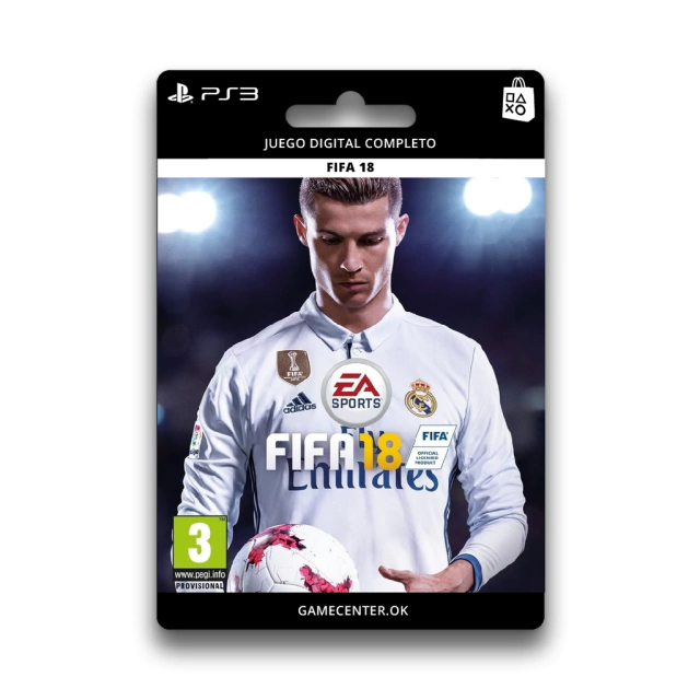 FIFA 18 - PS3 DIGITAL - Game center - Shop Online