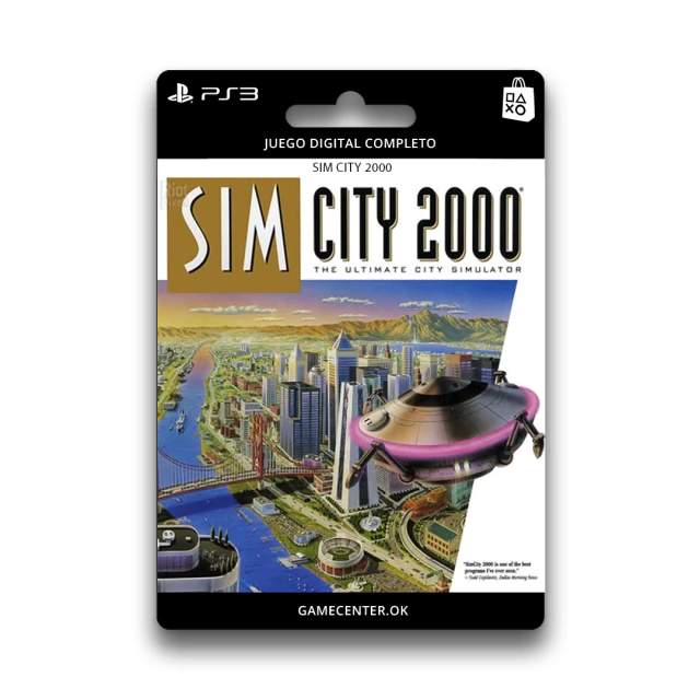SIM CITY 2000 - PS3 DIGITAL - Game center - Shop Online