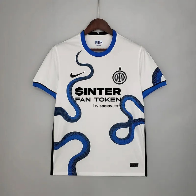 Camisa Inter de Milão Away 21/22 Torcedor Nike Masculina - Branco