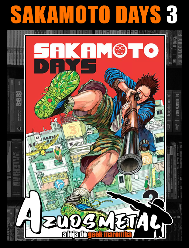 Sakamoto Days - Vol. 3 [Mangá: Panini] - Azuosmetal