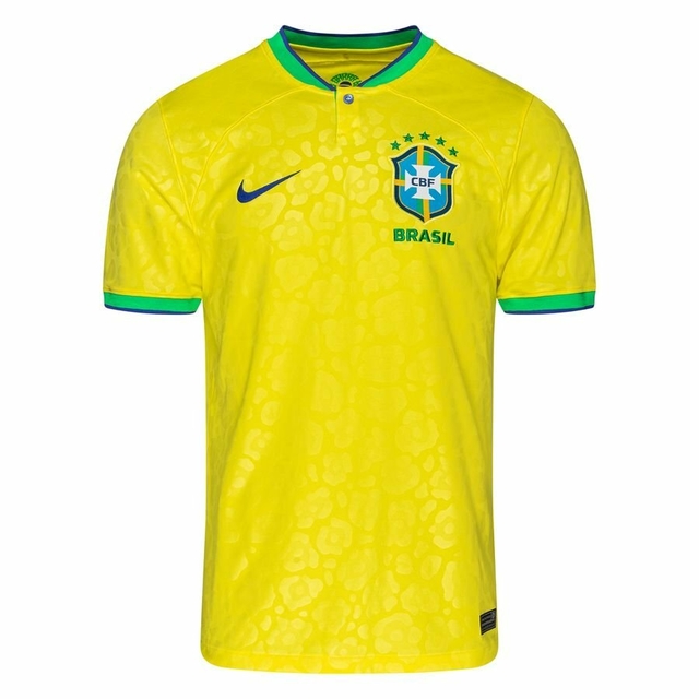 Camisa Seleção Brasileira I 22/23 Amarela - LOJA HYPE CLUB