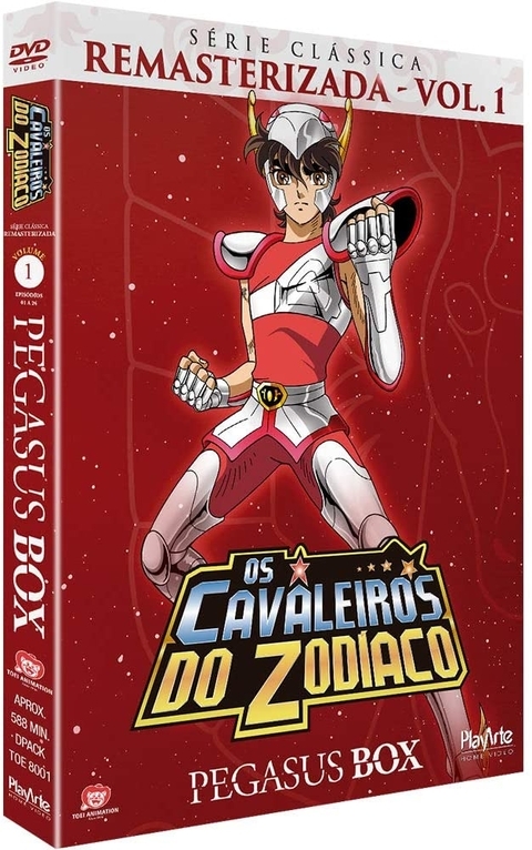 Os Cavaleiros Do Zodíaco - Ômega – 2ª Temporada - Box 1 - [DVD]